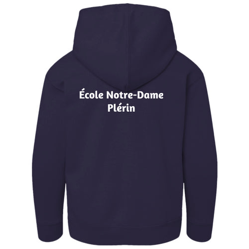 Sweat à capuche zippé - Notre-Dame de Plérin