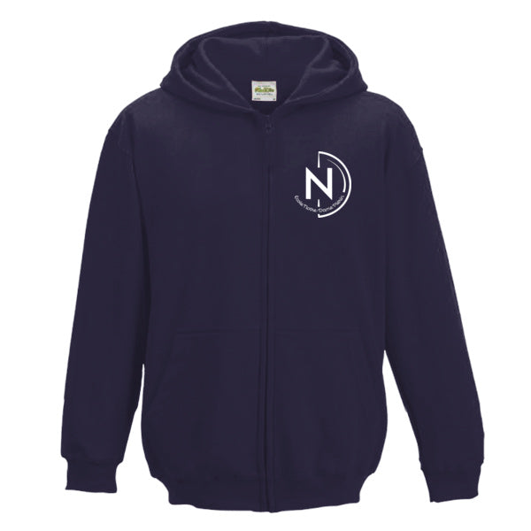 Sweat à capuche zippé - Notre-Dame de Plérin