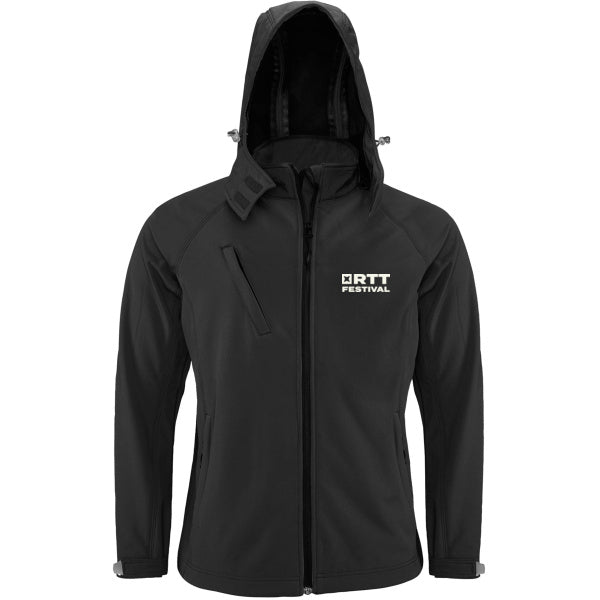 Veste softshell à capuche 3 couches femme - RTT Festival