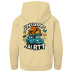 Sweat à capuche enfant - J'peux pas j'ai RTT